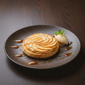 Dessert tarte aux pommes